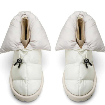 Flufiè ankle boot in shiny technical fabric with goose down lining - 3