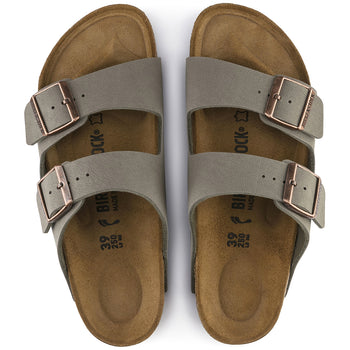 Ciabatta Birkenstock Arizona in Birko-Flor® nabuk - 5