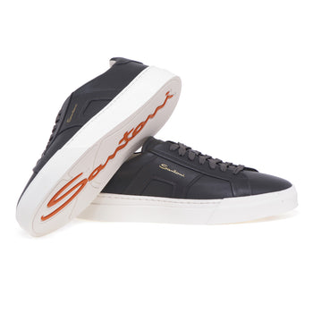Santoni DBS-Sneaker aus Leder - 4