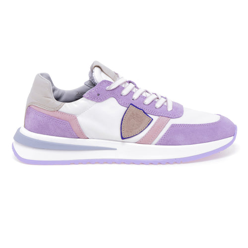 Philippe Model Tropez 2.1 Sneaker aus Wildleder und Stoff