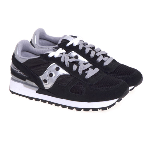 Saucony Shadow sneaker in suede and fabric - 2