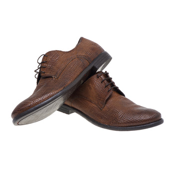 Stringata Pawelk's in pelle stampata - 4
