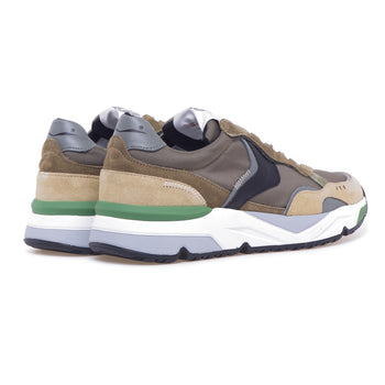 Voile Blanche Khilian sneaker in suede and fabric - 3