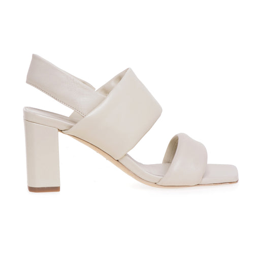 Vic Matiè leather sandal with 70 mm heel.