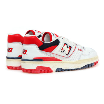 Sneaker New Balance 550 in pelle effetto vintage - 3