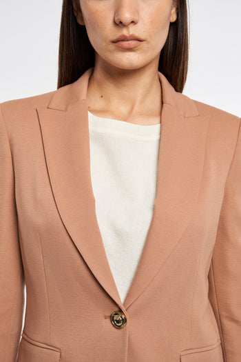 Pinko single-breasted blazer in stretch viscose - 6