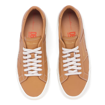 Sneaker Santoni DBS in pelle anticata - 5