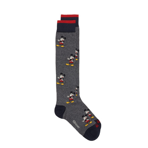 In The Box long socks with "Mickey All Over" pattern