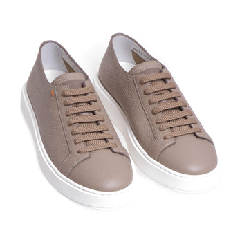 Santoni sneakers in hammered leather - 5