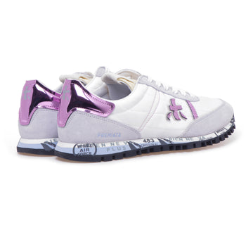 Sneaker Premiata Sean in camoscio e tessuto - 3
