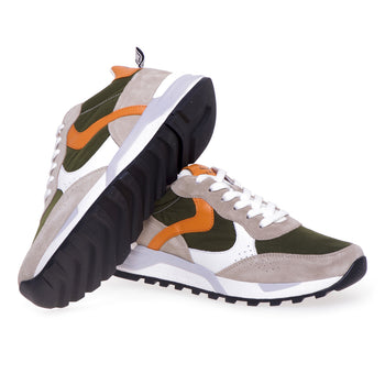 Voile Blanche "Magg" sneaker in suede and nylon - 4