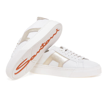 Santoni DBS-Sneaker aus Leder - 4