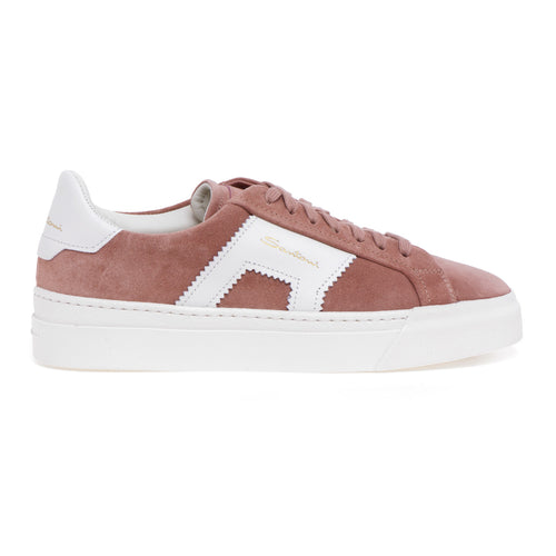 Santoni Double Buckle-Sneaker aus Wildleder - 1