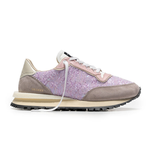 Hidnander Tenkei-Sneaker mit paillettenbesetztem Obermaterial