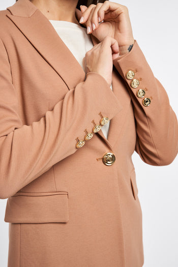 Pinko single-breasted blazer in stretch viscose - 7