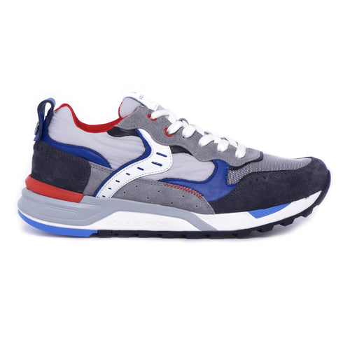 Voile Blanche Bholt sneaker in suede and technical fabric