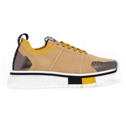 FABI F65-Sneaker aus Stretchmaterial mit Sockeneffekt