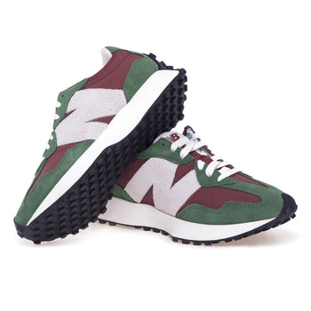Sneaker New Balance 327 in camoscio e tessuto - 4