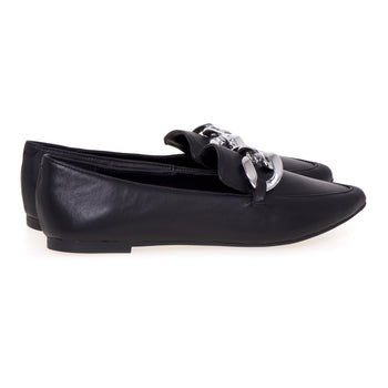Steve Madden leather slipper with maxi chain - 3