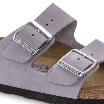 Ciabatta Birkenstock Arizona in pelle con plantare soft - 6