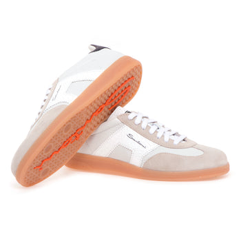 Sneaker Santoni DBS Olympic in pelle sfoderata - 4