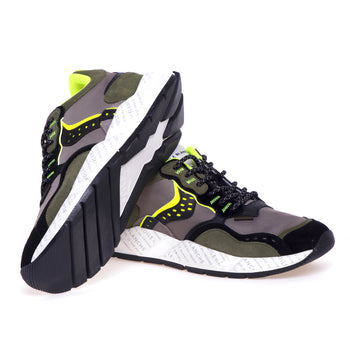 Voile Blanche Club 18 sneaker in suede and fabric - 4