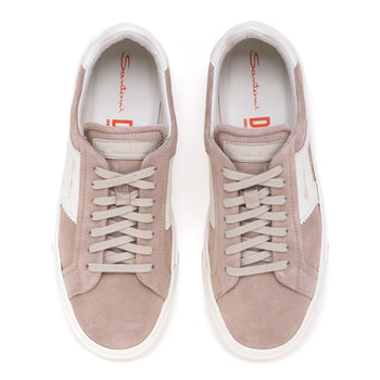 Santoni Double Buckle-Sneaker aus Wildleder - 5