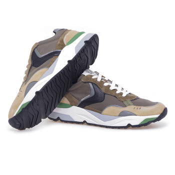 Voile Blanche Khilian sneaker in suede and fabric - 4