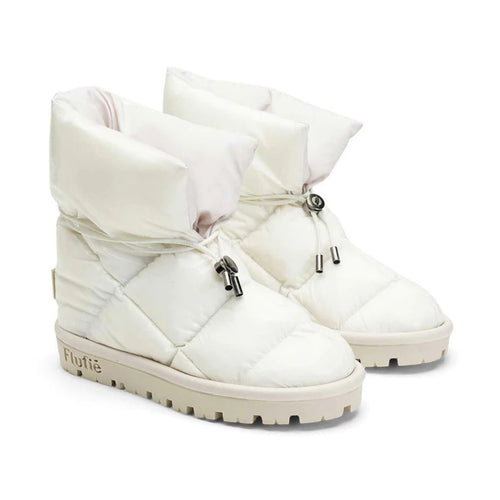 Flufiè ankle boot in shiny technical fabric with goose down lining - 2