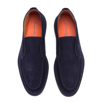 Santoni ankle boots in suede without laces - 5