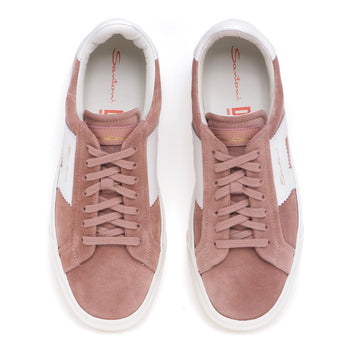 Santoni Double Buckle-Sneaker aus Wildleder - 5
