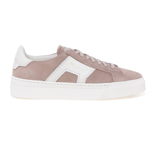Santoni Double Buckle-Sneaker aus Wildleder - 1
