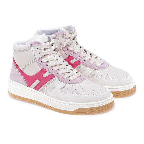 Sneaker Hogan H630 basket in pelle e camoscio - 2