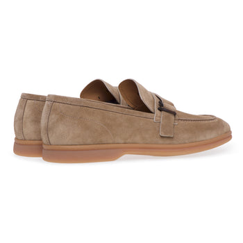 Fabi suede moccasin with horsebit - 3