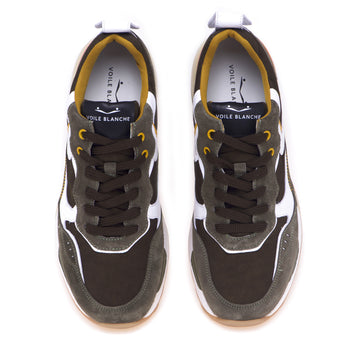 Sneaker Voile Blanche Bholt in camoscio e tessuto tecnico - 5