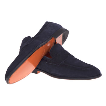 Santoni Mokassin aus Wildleder - 4