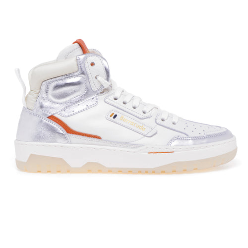 Barracuda – High-Top-Sneaker „Earving“ aus Leder und Wildleder