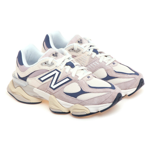 Sneaker New Balance 9060 in camoscio e tessuto - 2