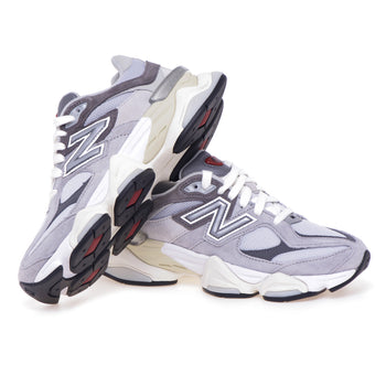 Sneaker New Balance 9060 in camoscio e tessuto - 4