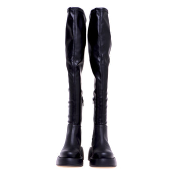 Paloma Barcelò-Stiefel aus Leder mit Stretch-Obermaterial - 5