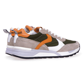 Voile Blanche "Magg" sneaker in suede and nylon - 3