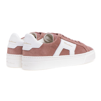 Santoni Double Buckle-Sneaker aus Wildleder - 3