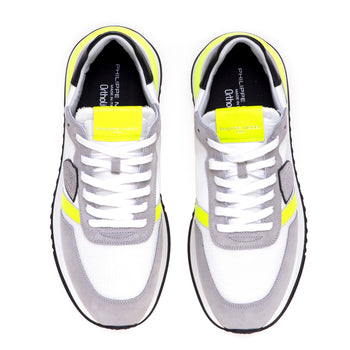 Philippe Model Tropez 2.1 sneaker in suede and fabric - 5