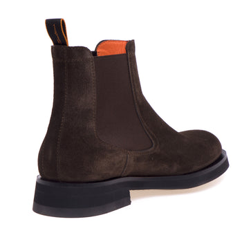 Santoni suede Chelsea boot - 4