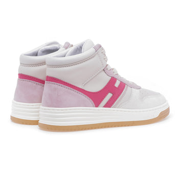 Sneaker Hogan H630 basket in pelle e camoscio - 3