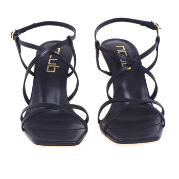 NCUB leather sandal with 85 mm heel - 5