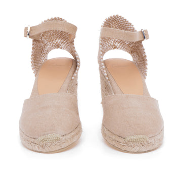 Espadrillas Castaner Carol/6 in canvas con zeppa 70 mm - 5