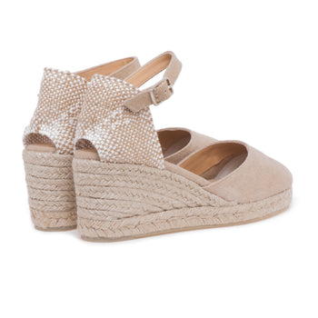 Espadrillas Castaner Carol/6 in canvas con zeppa 70 mm - 3