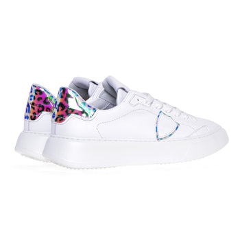 Sneaker Philippe Model temple veau animalier - 3