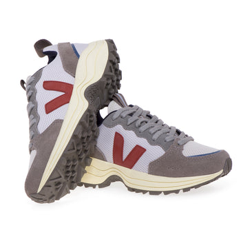 Sneaker Veja Venturi in camoscio e tessuto - 4